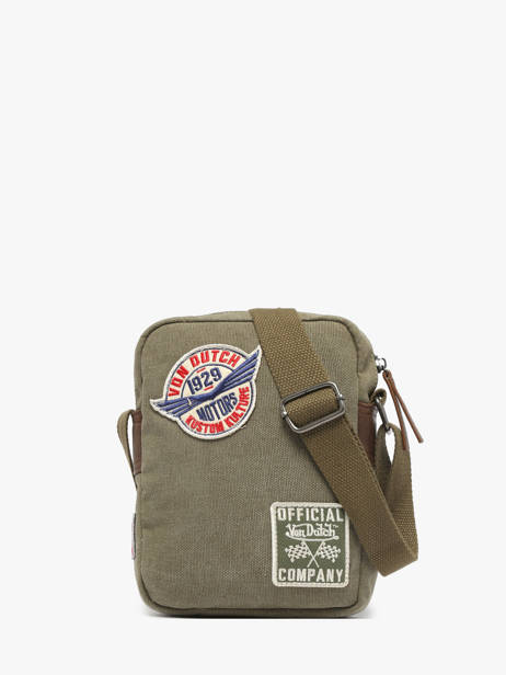 Cross Body Tas Von dutch Groen bags KOOK ander zicht 3